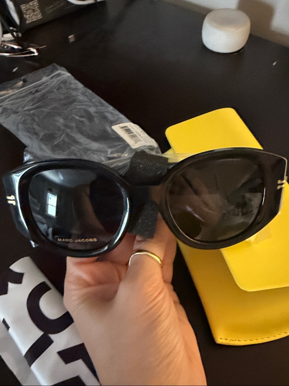 Marc Jacobs MJ 1052/S Sunglasses with Yellow Case